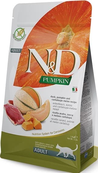 N&D Pumpkin Adult Cat Duck & Melon